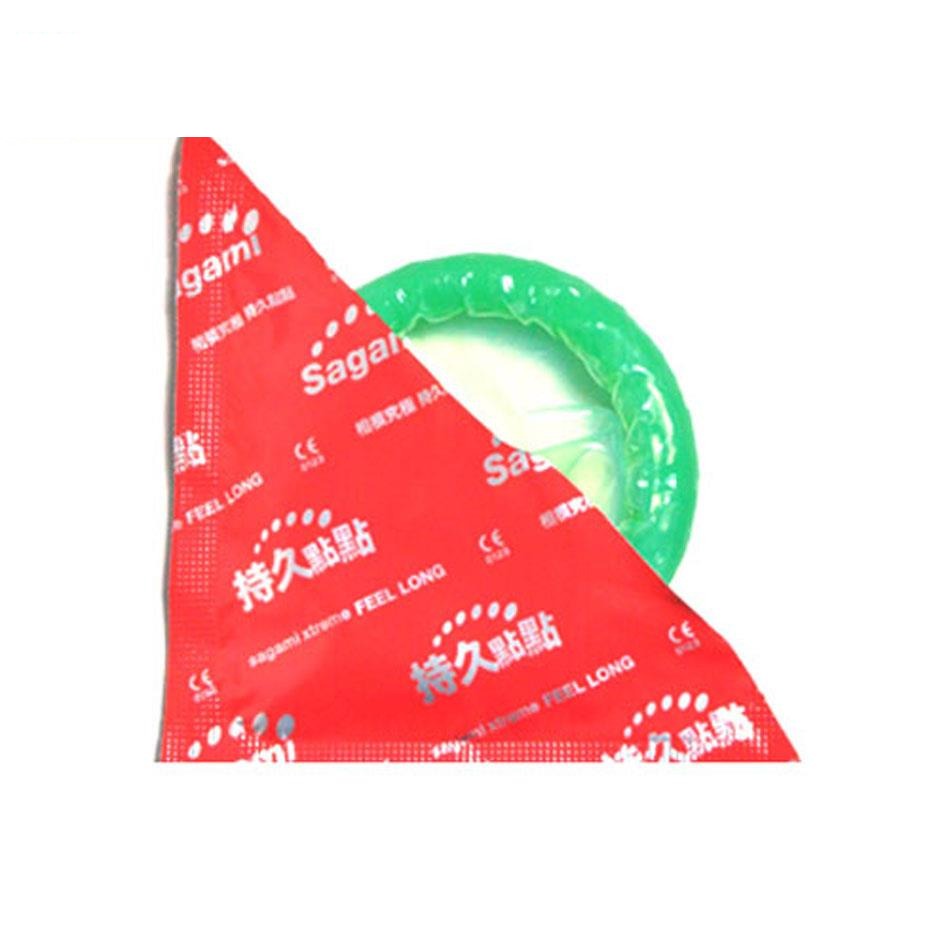 Bao cao su Sagami Xtreme Feel Long có gai kéo dài khoái cảm