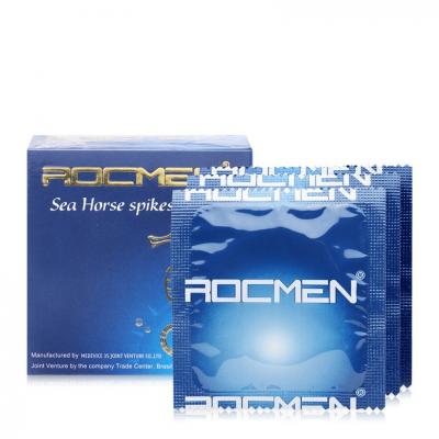 Bao Cao Su Rocmen Sea Horse Spike Gân Gai Kéo Dài Thời Gian