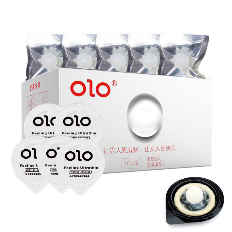 Bao Cao Su OLO Growth Bi Mềm Mỏng Tràn Gel 5 Bao Kéo Dài Thăng Hoa