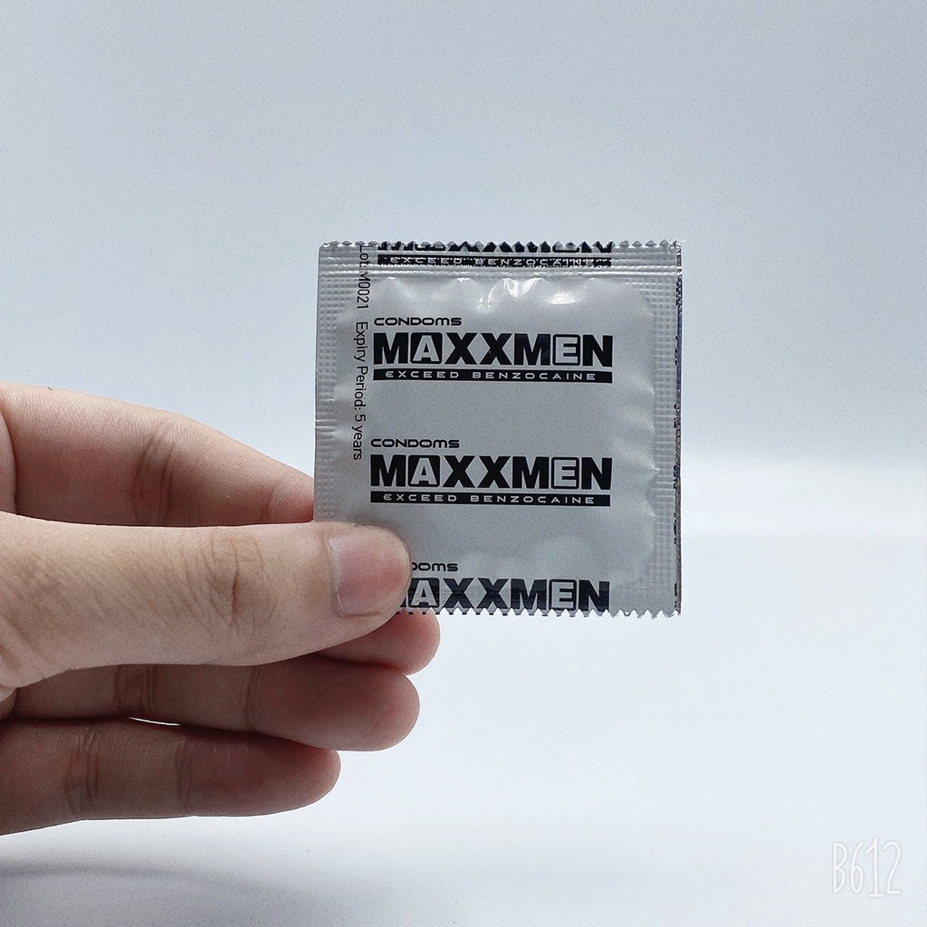 Bao Cao Su MAXXMEN 6in1 Siêu Mỏng Gân Gai Kéo Dài Thời Gian, Đảm Bảo An Toàn