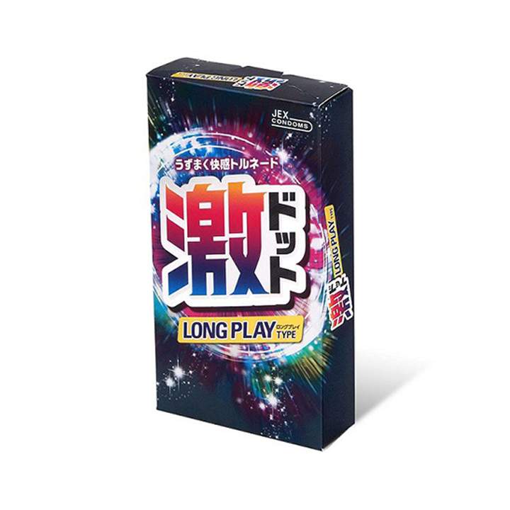 Bao Cao Su Jex Long Play Siêu Mỏng Siêu Gai Kéo Dài Thời Gian 8s
