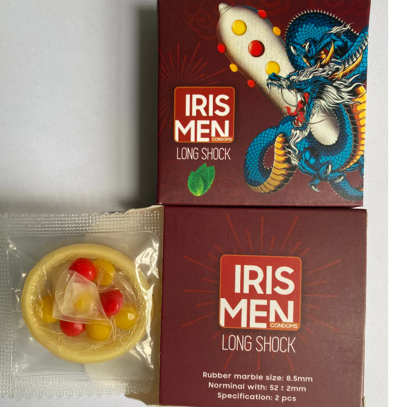 Bao cao su Iris Men 9 Bi silicon mềm tăng khoái cảm cực đỉnh