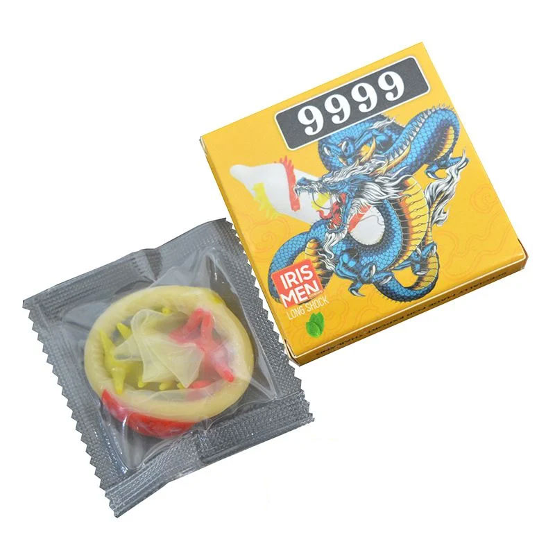 Bao cao su Iris Men 9999 siêu gai kích thích cảm giác mạnh hộp 2 cái 