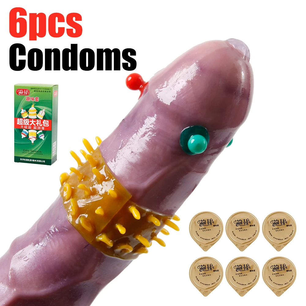 Bao Cao Su Gân Gai Runbo 6s Tăng Khoái Cảm Siêu Thăng Hoa