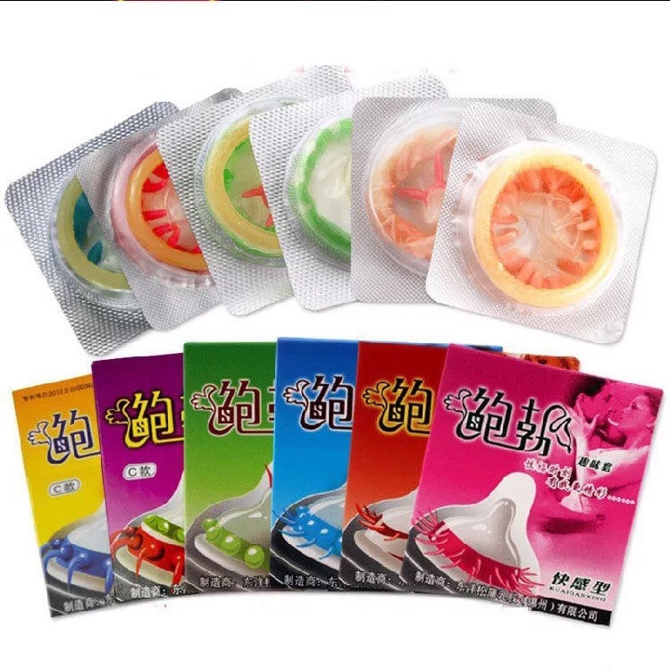 Bao Cao Su Gân Gai Runbo 1s Tăng Khoái Cảm Tối Đa Kích Thích