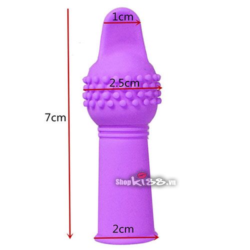 Spiked Finger Sleeve G-Spot Massage Sex Toy for Women & Couples