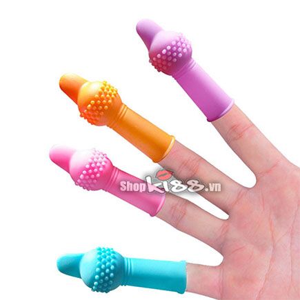 Spiked Finger Sleeve G-Spot Massage Sex Toy for Women & Couples