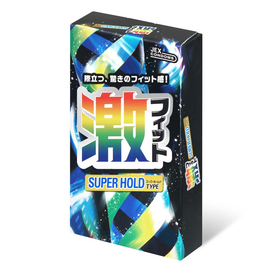 Bao Cao Su Jex Super Hold Nhật Bản Mỏng Gel Nhiều Ôm Khít 8 Cái
