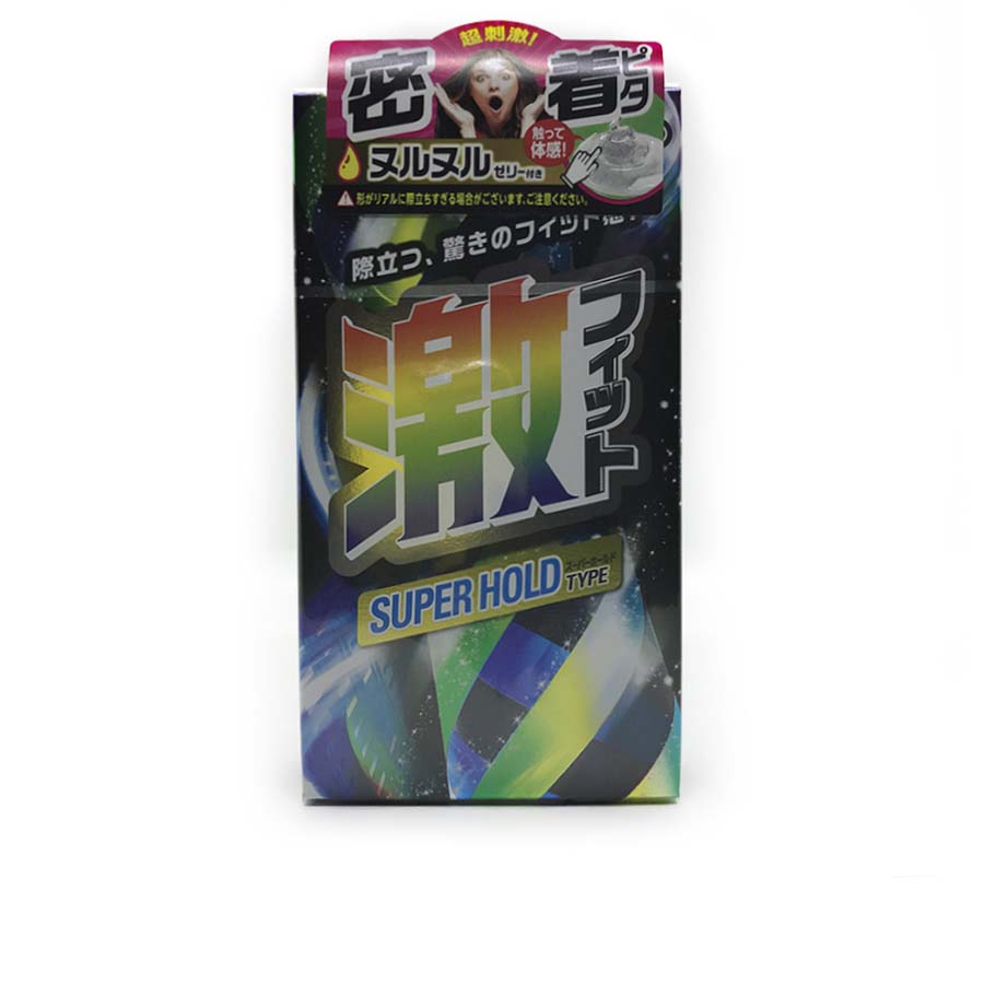 Bao Cao Su Jex Super Hold Nhật Bản Mỏng Gel Nhiều Ôm Khít 8 Cái