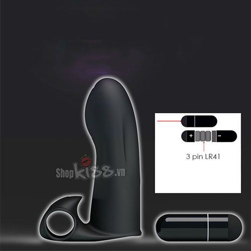 Prettylove Finger Vibrating Sleeve G-Spot Stimulator For Women