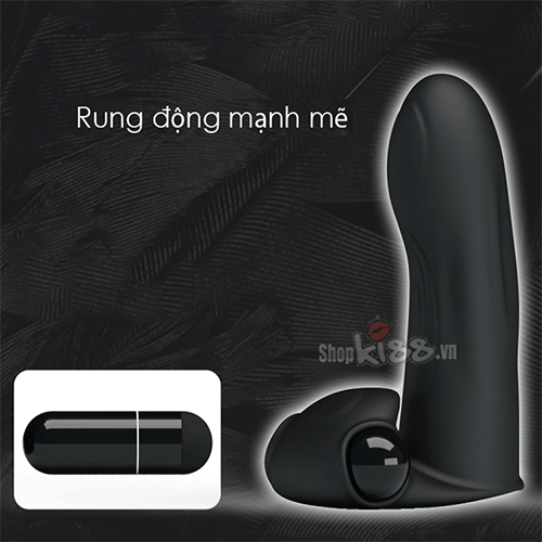 Prettylove Finger Vibrating Sleeve G-Spot Stimulator For Women