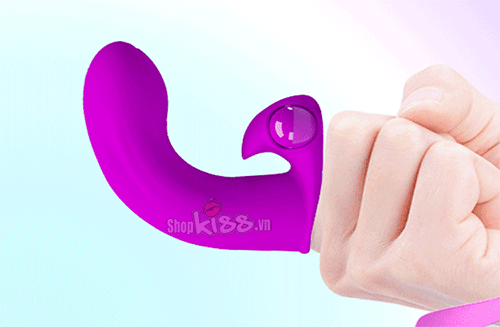 Prettylove Finger Vibrating Sleeve G-Spot Stimulator For Women