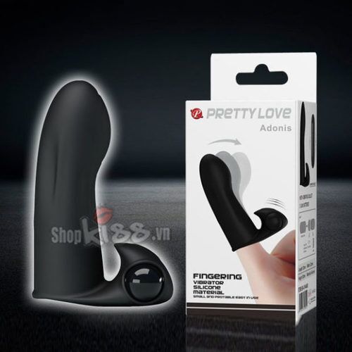 Prettylove Finger Vibrating Sleeve G-Spot Stimulator For Women