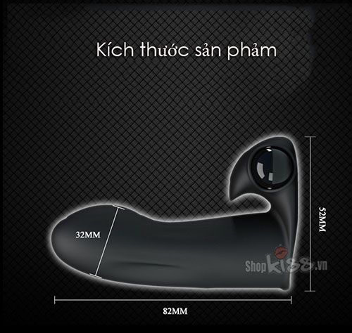 Prettylove Finger Vibrating Sleeve G-Spot Stimulator For Women