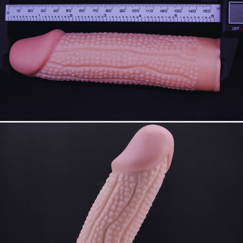 Bao cao su đôn dên Maxman có gai rung tăng kích thước thoải mái