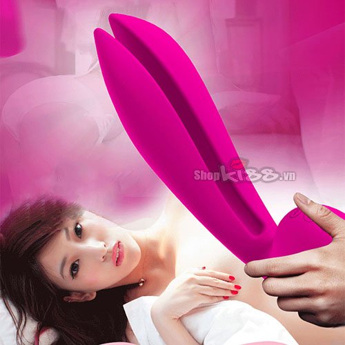 Máy mát xa điểm G tai thỏ Leten Rabbit massage rung đa chế độ