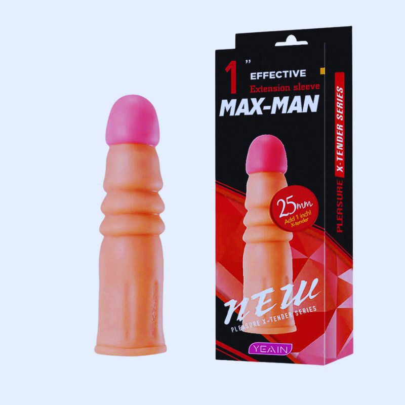 Bao Cao Su Đôn Dên Max-man Lò Xo Silicone Tăng Kích Thước Nam