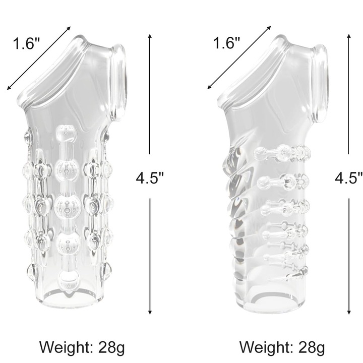 Bao cao su đôn dên răng sói bộ 2 siêu co giãn rung kích thích lâu ra