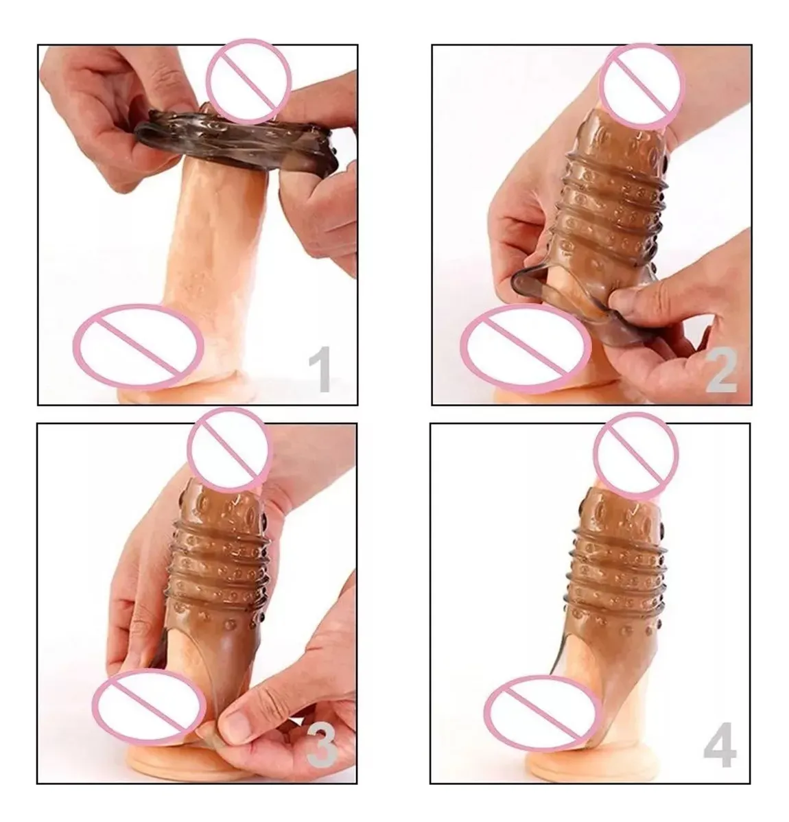 Bao Cao Su Đôn Dên Răng Sói Bộ 2 siêu kích thích kéo dài thời gian