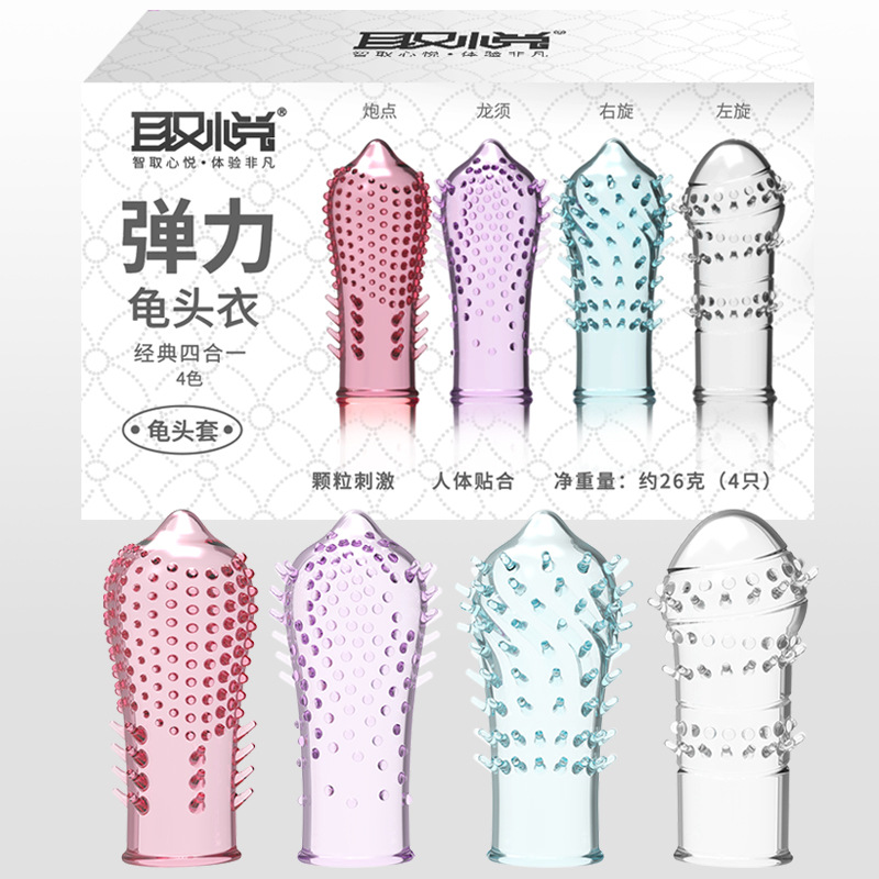 Bao Cao Su Đôn Dên Ngón Tay Aichao Bộ 4 Chiếc