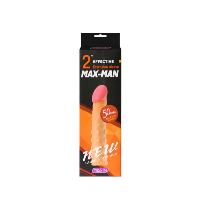 Bao Cao Su Đôn Dên Maxman Silicon Gai YY914 Tăng Kích Thước 5cm Mạnh Mẽ