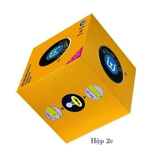 Bao Cao Su Viên Bi Lớn Đầu Hộp 2 Chiếc An Toàn Êm Ái