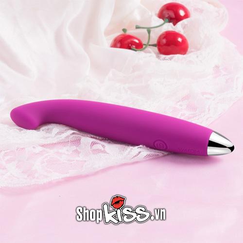 Thanh Rung Mini Svakom Sara Silicon Mềm Massage Điểm G