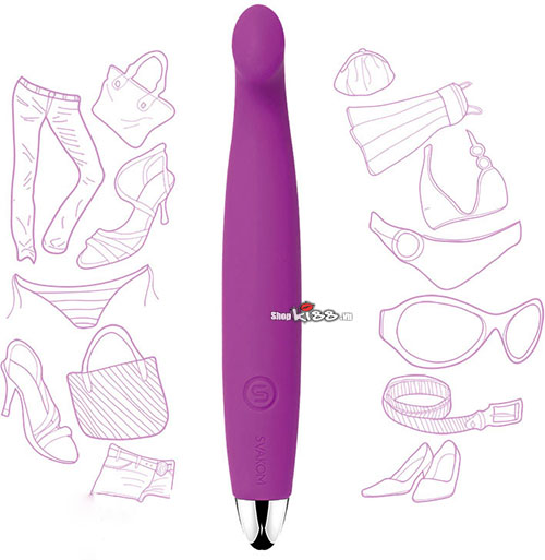 Thanh Rung Mini Svakom Sara Silicon Mềm Massage Điểm G