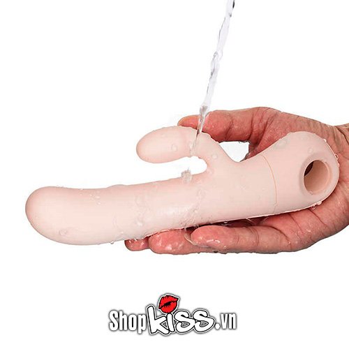 Máy rung điểm G Durex Dual Head kích thích đa điểm an toàn silicone