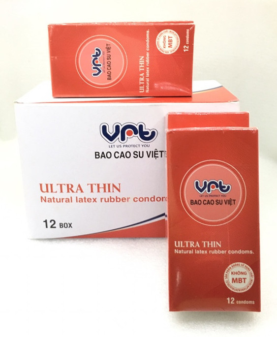 Bao cao su VRT siêu mỏng chất lượng Đức giá tốt dùng an toàn 