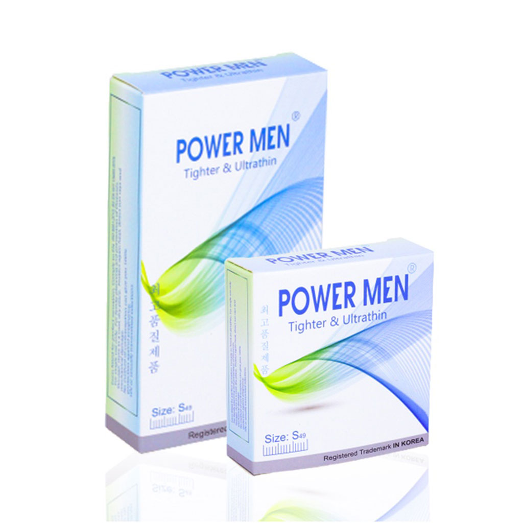 Bao cao su size nhỏ Power Men Ultrathin mỏng 49mm ôm khít 