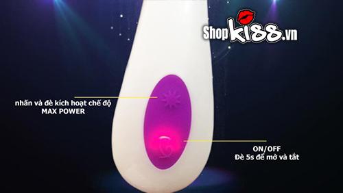 Máy mát xa điểm G Emma Libo silicone y tế an toàn cho nữ