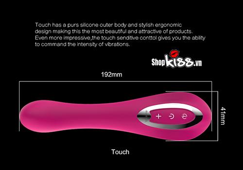 Nalone Touch Silicone Female G-Spot Vibrator Intimate Massage Toy