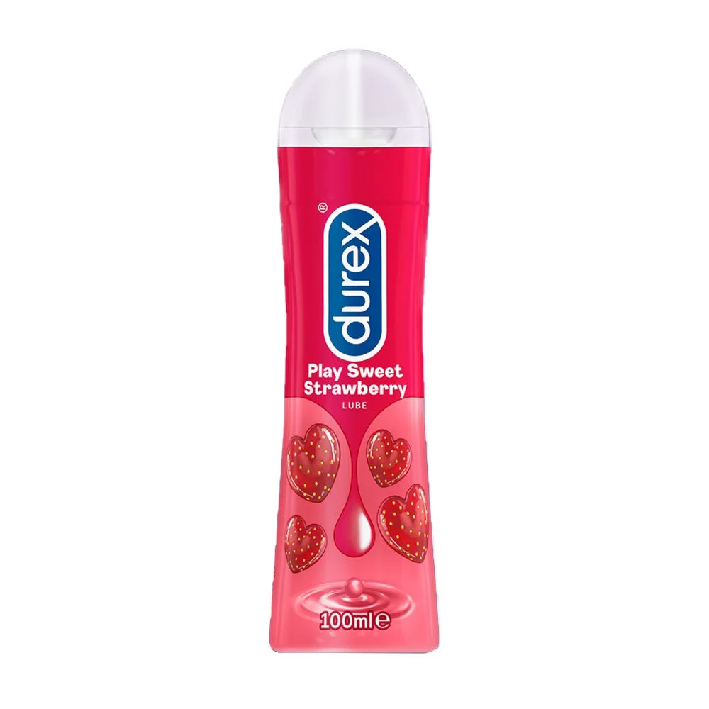 Gel bôi trơn Durex Play Saucy Strawberry 100ml hương dâu kích thích 