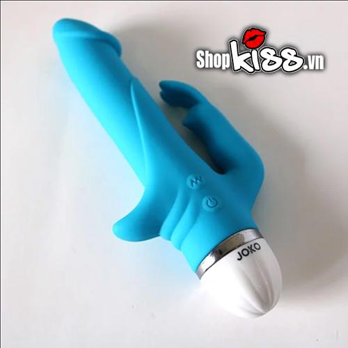 Joko Multi-Function Vibrating Tongue Dildo for Woman