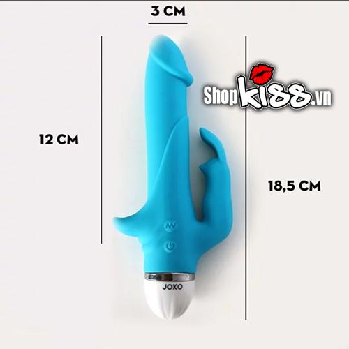 Joko Multi-Function Vibrating Tongue Dildo for Woman