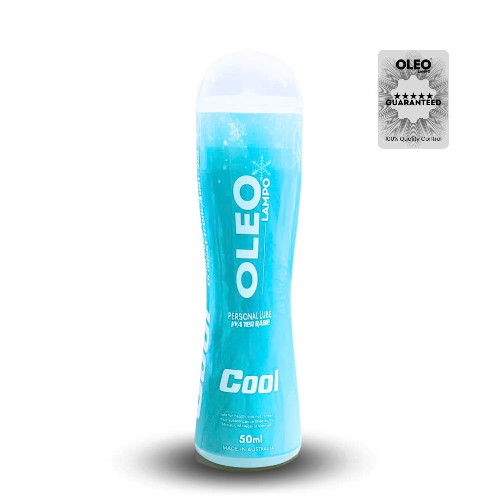 Gel bôi trơn Oleo Lampo Cool 50ml mượt mát kích thích hưng phấn tối đa 