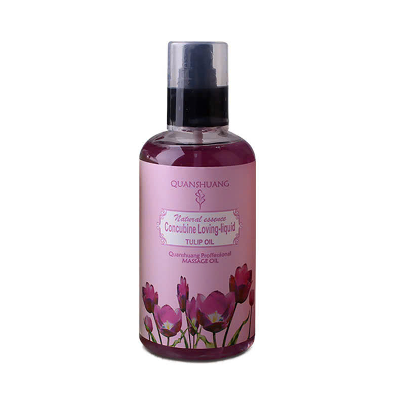 Tinh dầu massage Quanshuang hương tulip thư giãn kích thích da mịn màng 