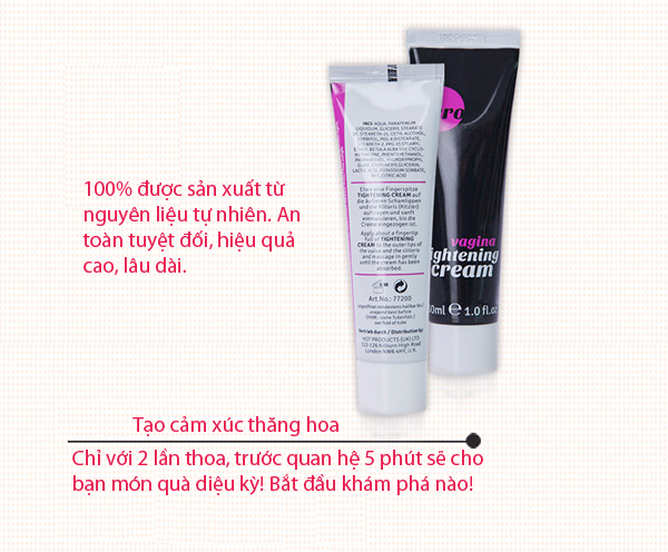 Gel Se Khít Âm Đạo EROS Tăng Cảm Giác Sảng Khoái Gìn Giữ Thanh Xuân