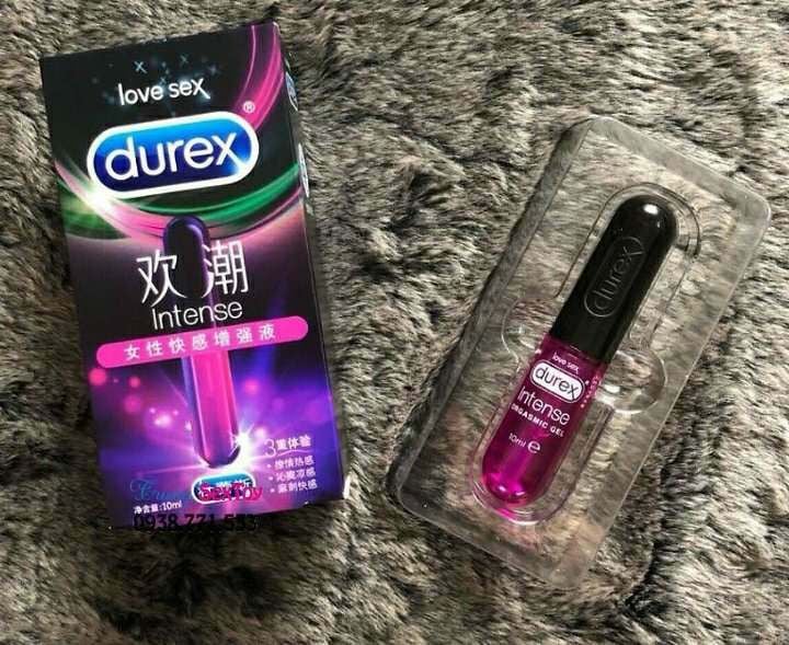 Gel bôi trơn Durex Intense Orgasmic 10ml tăng khoái cảm kích thích nhanh