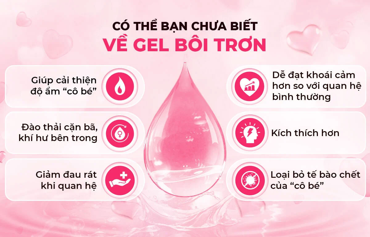 Gel bôi trơn Shell Love Pink se khít tăng hưng phấn nữ 50ml