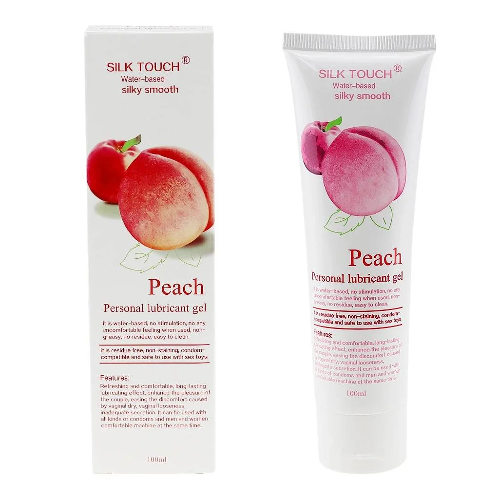 Gel Bôi Trơn Silk Touch Hương Đào 100ml Mềm Mịn Dịu Nhẹ