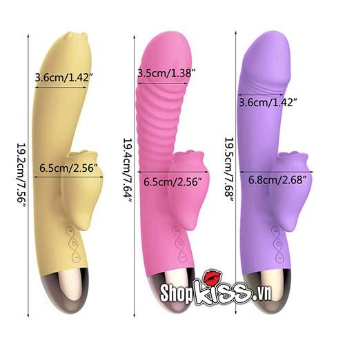 Leten Wonderful Vibrating Tongue Dildo Female Masturbation Aid