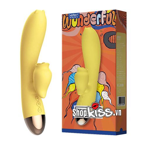 Dương vật rung lưỡi liếm Leten Wonderful sextoy nữ giải tỏa sinh lý