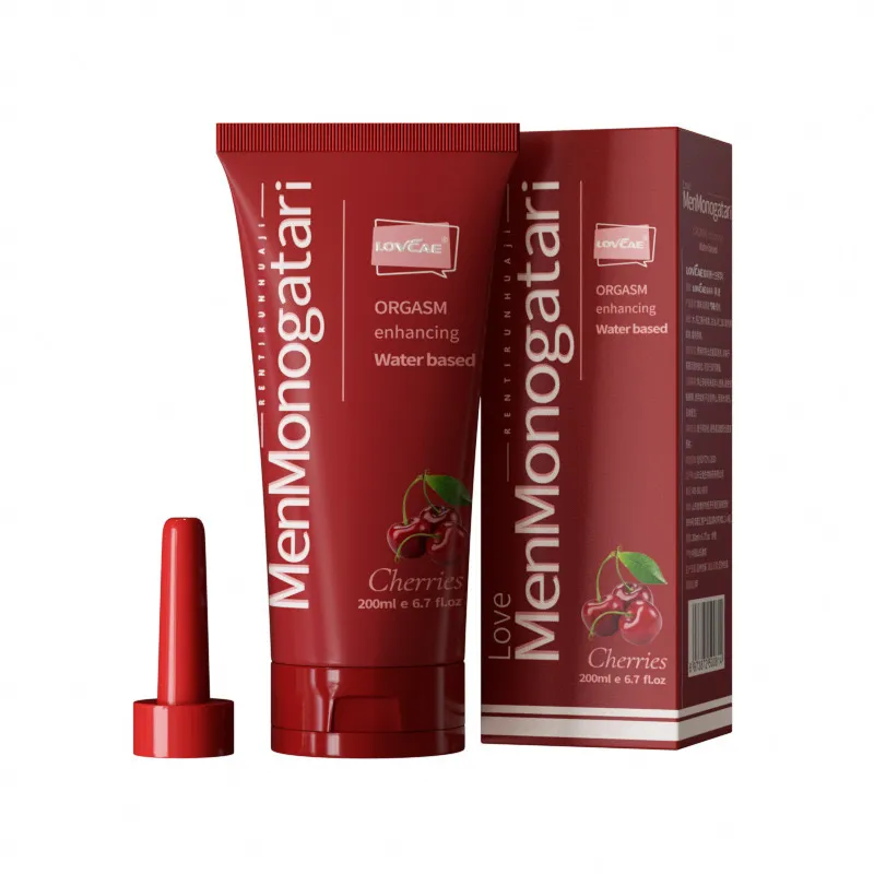 Gel bôi trơn MenMonogatari hương cherry 200ml cao cấp Nhật 