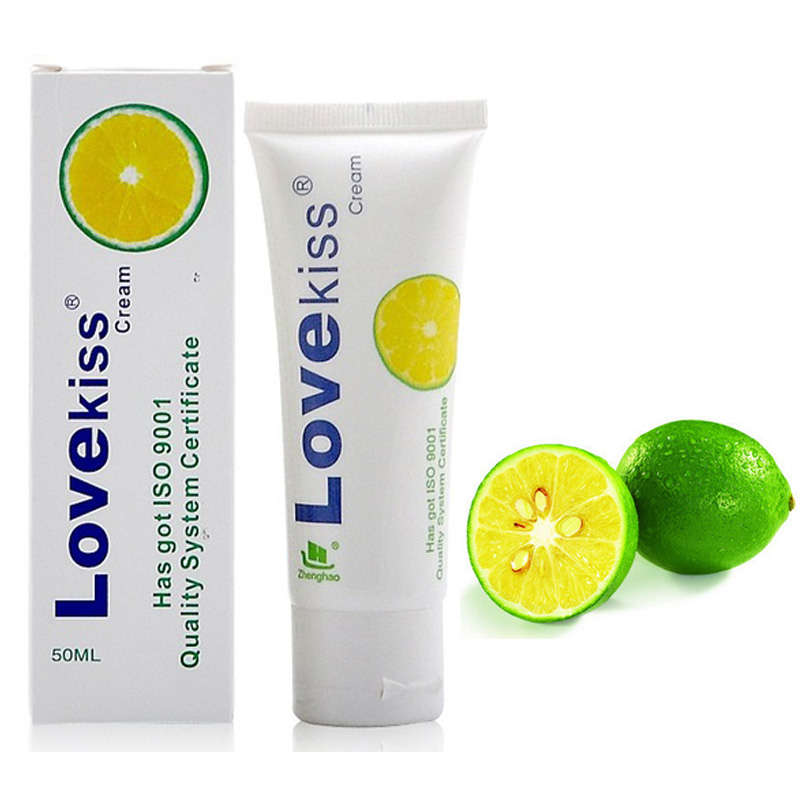 Gel Bôi Trơn Love Kiss 50ml Hương Chanh Siêu Trơn Mát