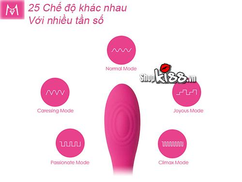 Máy massage âm đạo Svakom Iris silicone cao cấp cực sướng
