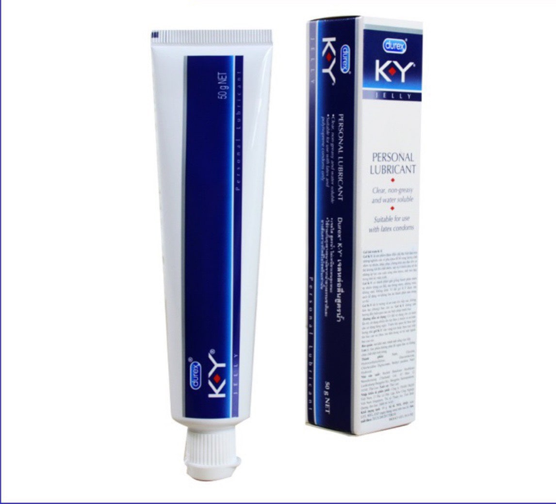 Gel bôi trơn Durex K-Y Jelly 50g không mùi hỗ trợ bôi trơn an toàn hiệu quả