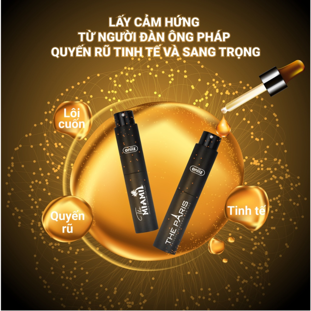 Oniiz Scent nước hoa nam THE PARIS ngọt ngào quyến rũ 10ml Oniiz Scent nước hoa nam THE PARIS ngọt ngào quyến rũ 10ml
