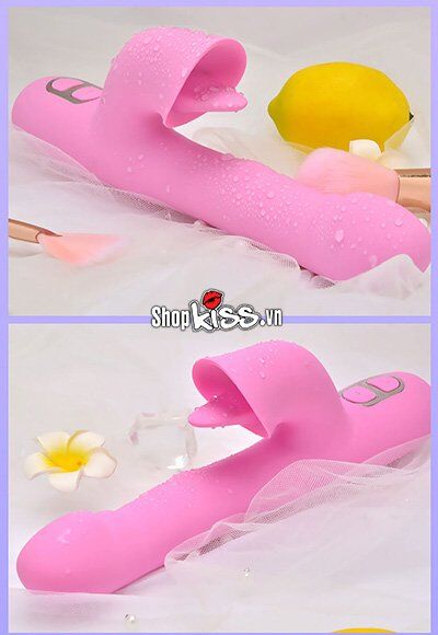 Nalone T-May Multi-Function Warming Licking Thrusting Dildo